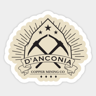 D'Anconia Copper Sticker